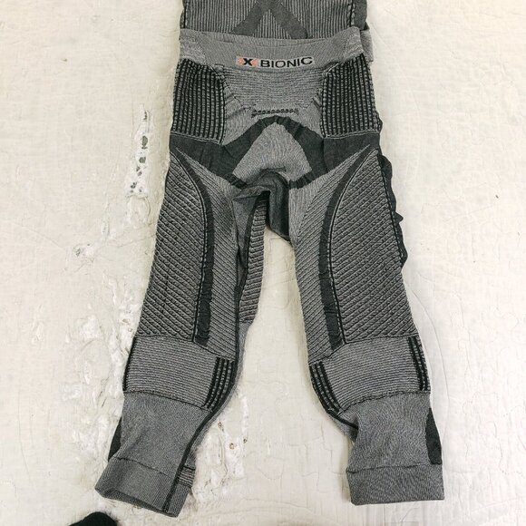 X Bionic Set Thermo Shirt Pants Compression Suit PV 1.0 S/M Small Medium Gray - Picture 6 of 8